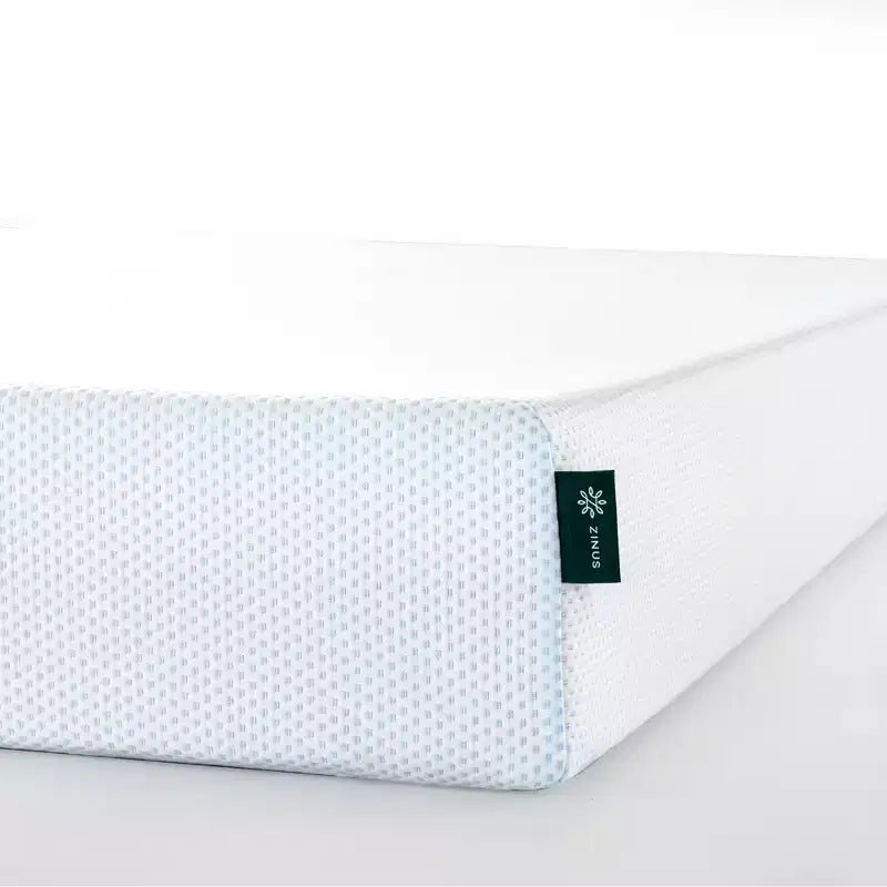 Matelas en mousse à mémoire de forme et gel Zinus 8" - Grand lit (Queen) : Fermeté moyenne, technologie rafraîchissante, certifié CertiPUR-US, nettoyage des taches, garantie de 10 ans