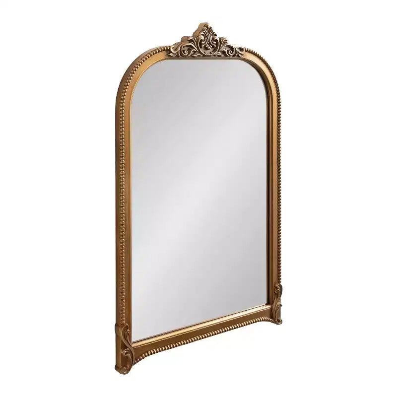 Kate & Laurel All Things Decor Miroir Mural Arqué Hubanks 24"x38" Or