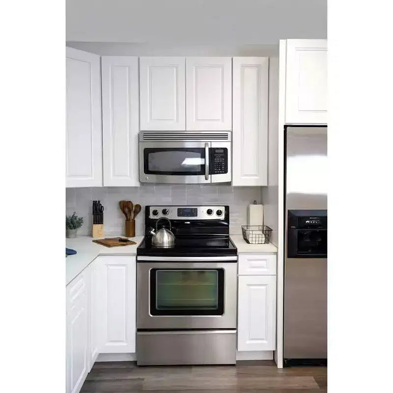 Meuble bas de cuisine à 2 tiroirs CASAINC 36 po L x 34,5 po H x 24 po P - Fermeture amortie, cadre en contreplaqué - Prêt à assembler