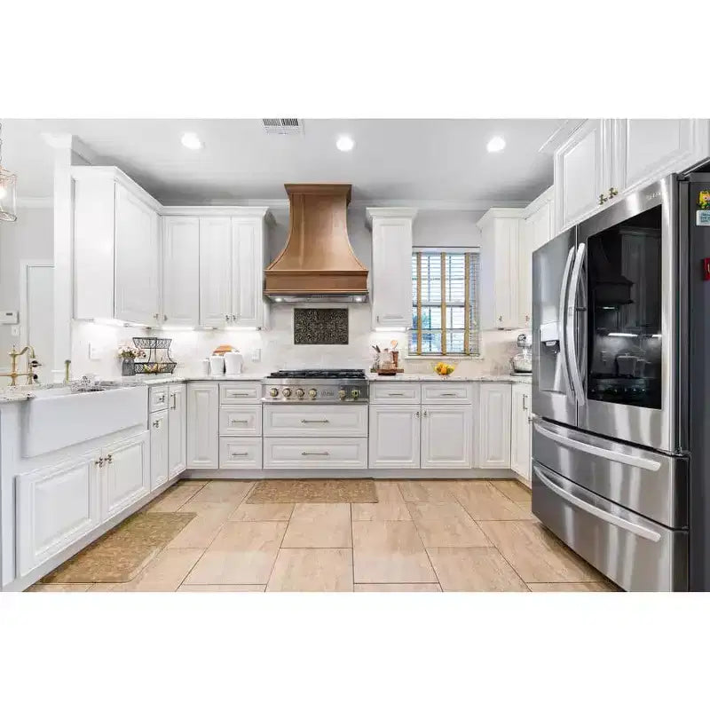 Meuble bas de cuisine à 2 tiroirs CASAINC 36 po L x 34,5 po H x 24 po P - Fermeture amortie, cadre en contreplaqué - Prêt à assembler