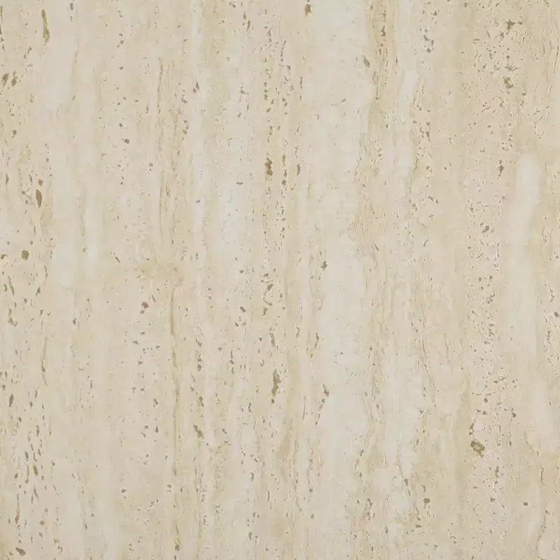 Tavolino d'appoggio con Piano in Ceramica e Gambe a Forcina – Beige