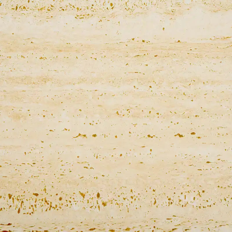 Tavolino d'appoggio rotondo con ripiano in ceramica – Beige, struttura in ferro