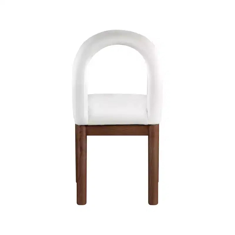 Meridian Furniture, Chaise de salle à manger en velours Conrad