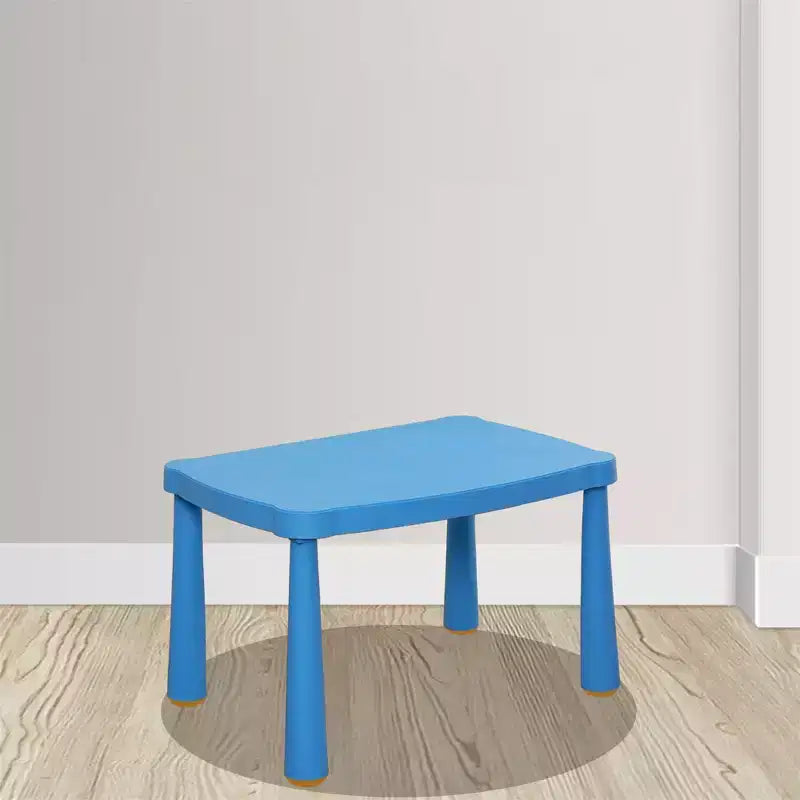 CLIHOME High Quality Plastic Children Activity Rectangular Table,Suitable for School,Home Kids Table