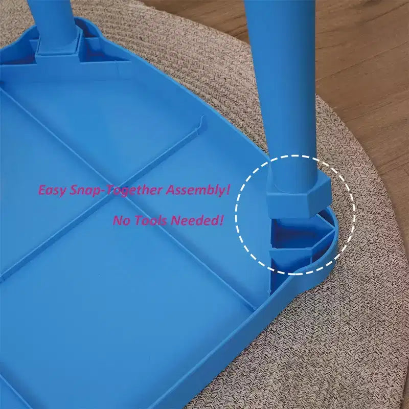 CLIHOME High Quality Plastic Children Activity Rectangular Table,Suitable for School,Home Kids Table