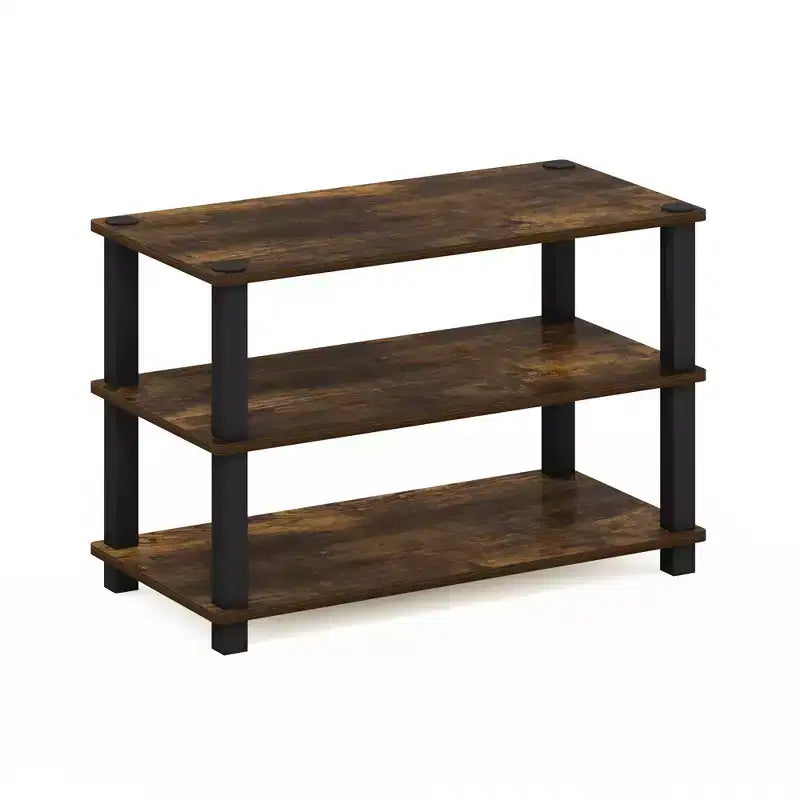 HOMLUX Étagère à chaussures 3 niveaux pour 9 paires, aucun outil nécessaire