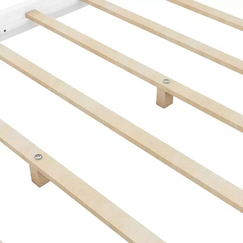 ModernLuxe Queen/King Size Canopy Platform Bed Frame