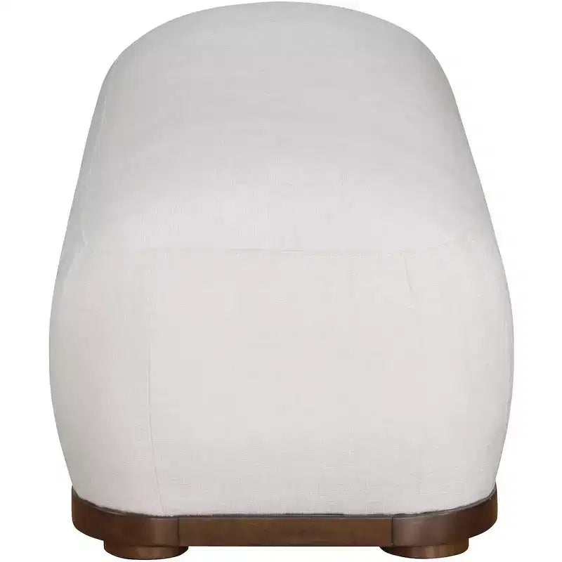 Meridian Furniture, Banc Calum en tissu chenille