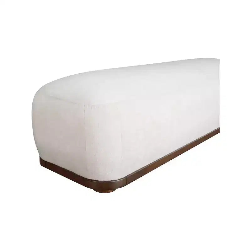 Meridian Furniture, Banc Calum en tissu chenille