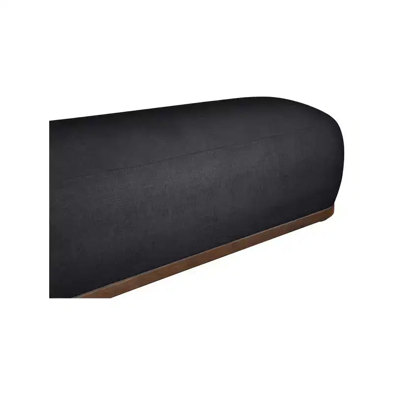 Meridian Furniture, Banc Calum en tissu chenille