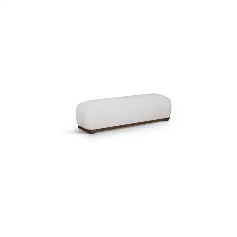 Meridian Furniture, Banc Calum en tissu chenille