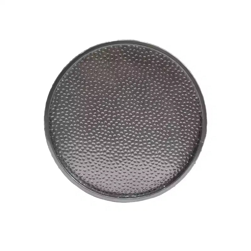 GDFStudio Geyer Modern Hammered Iron Round Accent Table