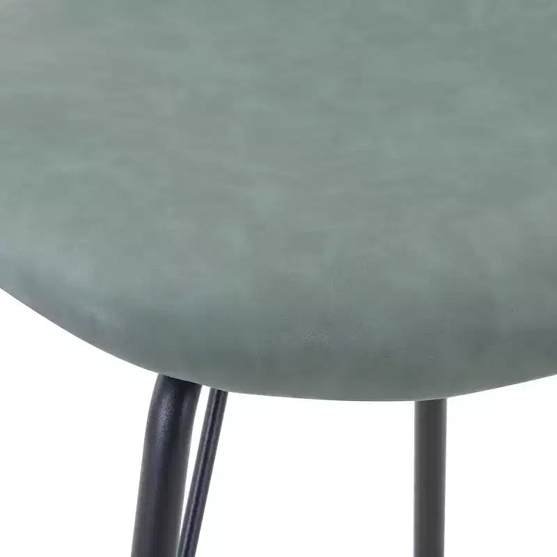 Jofran,Contemporary Modern Faux Leather Split-Back Upholstered Dining Chair (Set of 2)