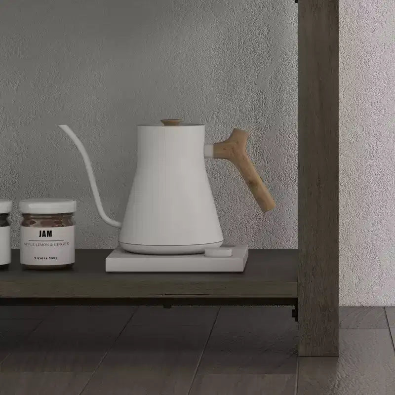 Mobile Bar da Fattoria con Porta Bicchieri da Vino - Madia a Credenza con Anta Scorrevole Stile Fienile