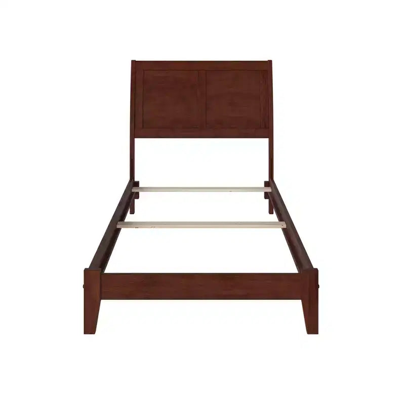HomeStock Têtes de lit autoportantes de 105,5 cm de hauteur pour lit double XL avec cadre de lit, couleur Noyer