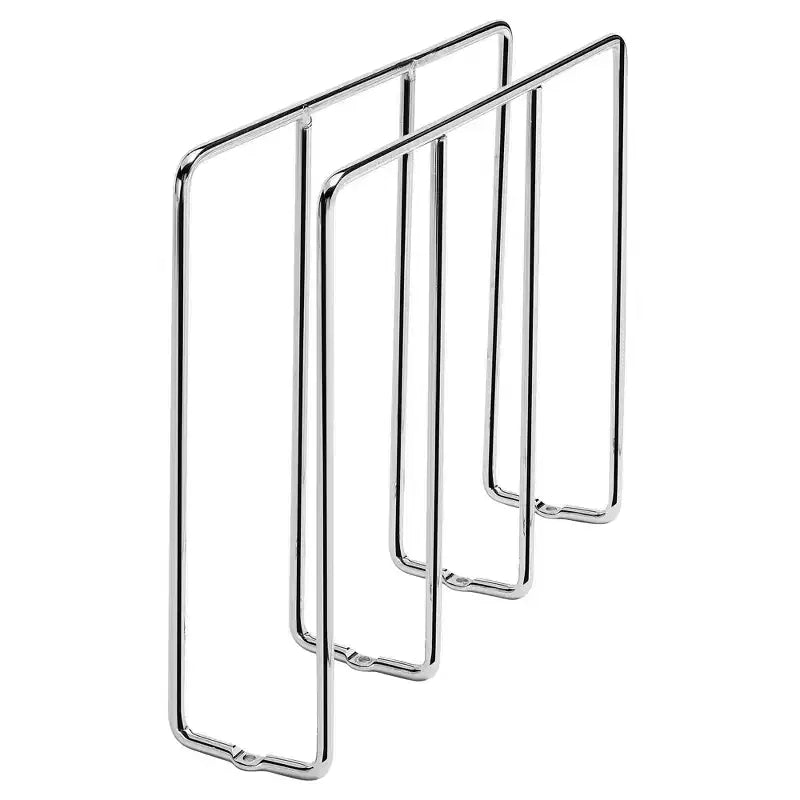 Rev-A-Shelf U-Shaped Wire Tray Divider Range-Plaques à pâtisserie Organisateurs de draps pour armoires de cuisine murales ou de base pour ouverture frontale de 3,25 Chrome, 596-10CR-52