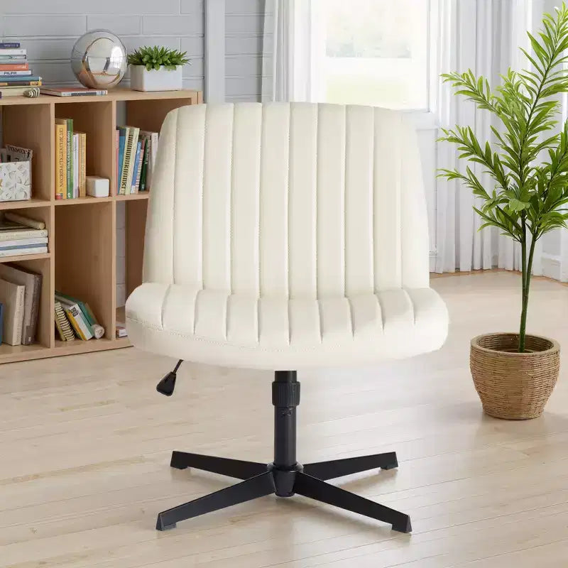 Chaise MAYEERTY ergonomique à siège large avec coussin moelleux en éponge haute densité
