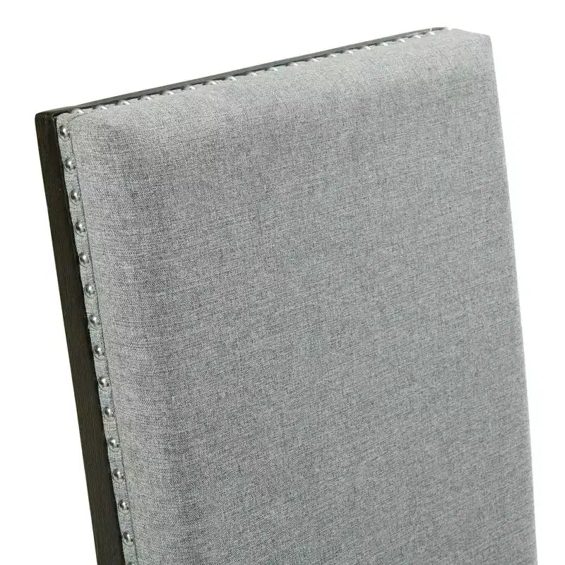 Set di 2 Poltrone Imbottite con Borchie Decorative