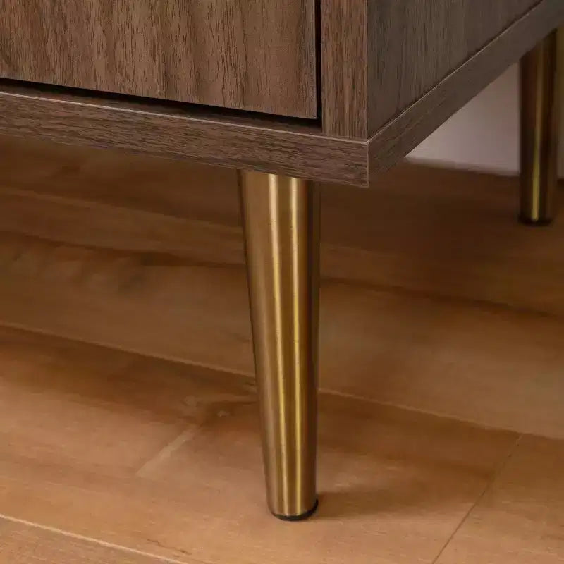 Buffet 2 portes Hype avec rangement noyer – South Shore