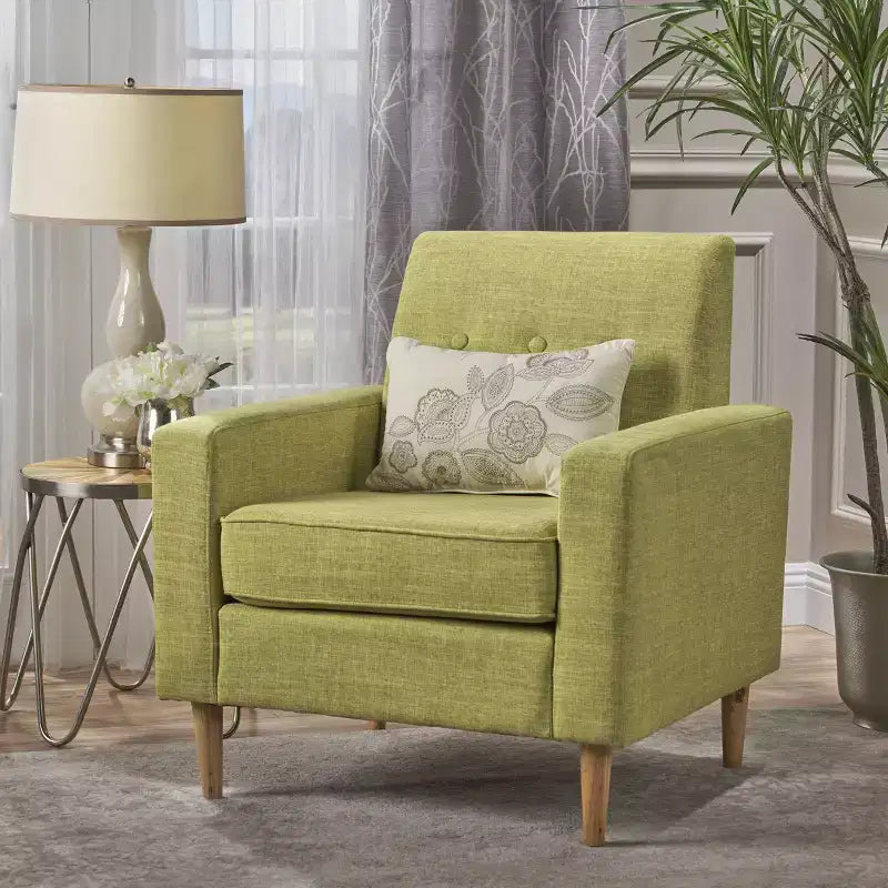 Fauteuil club Sawyer Mid Century Modern - Christopher Knight Home