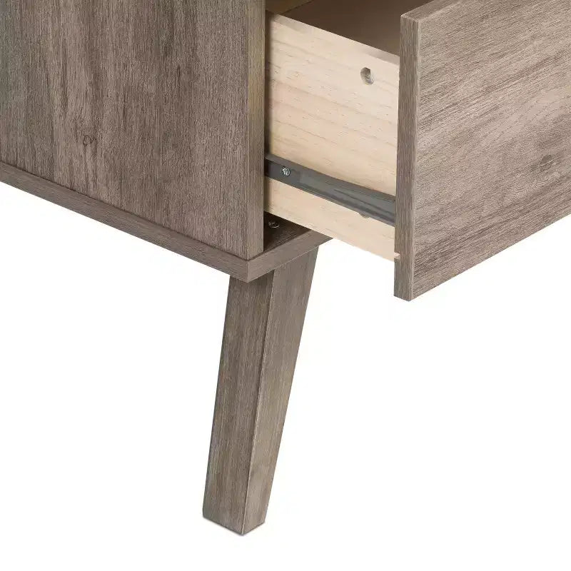 Commode 6 tiroirs Mid Century Modern - Prepac