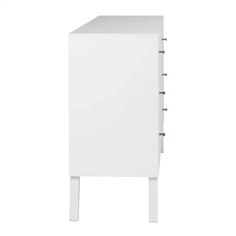 Commode 6 tiroirs Mid Century Modern - Prepac