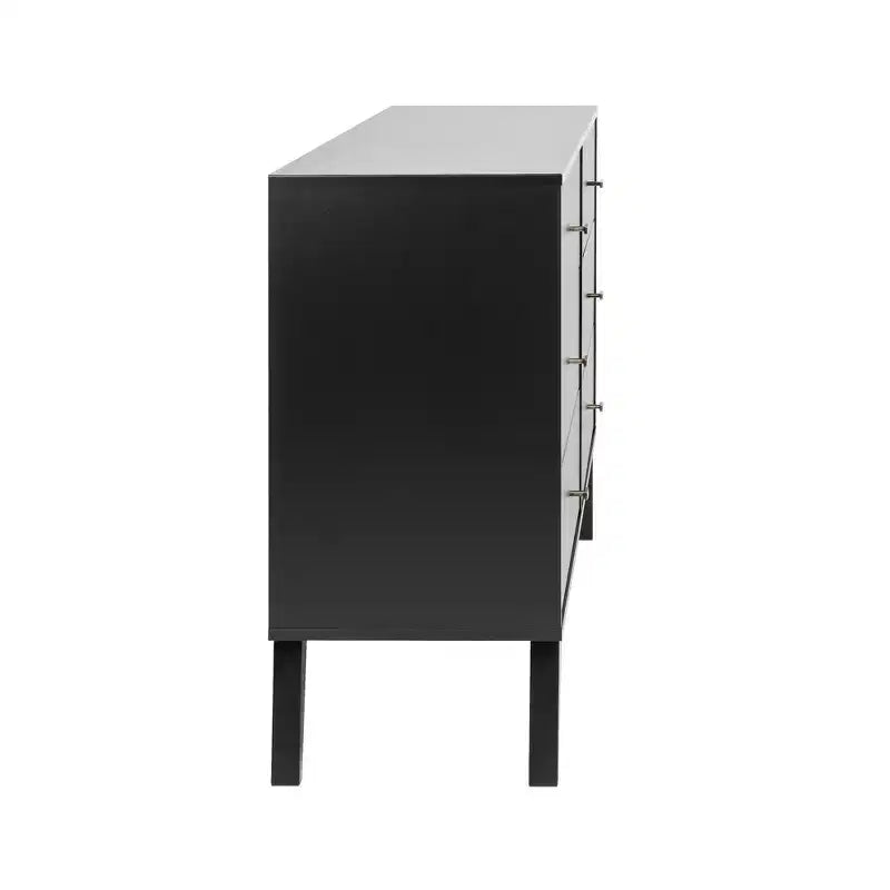 Commode 6 tiroirs Mid Century Modern - Prepac