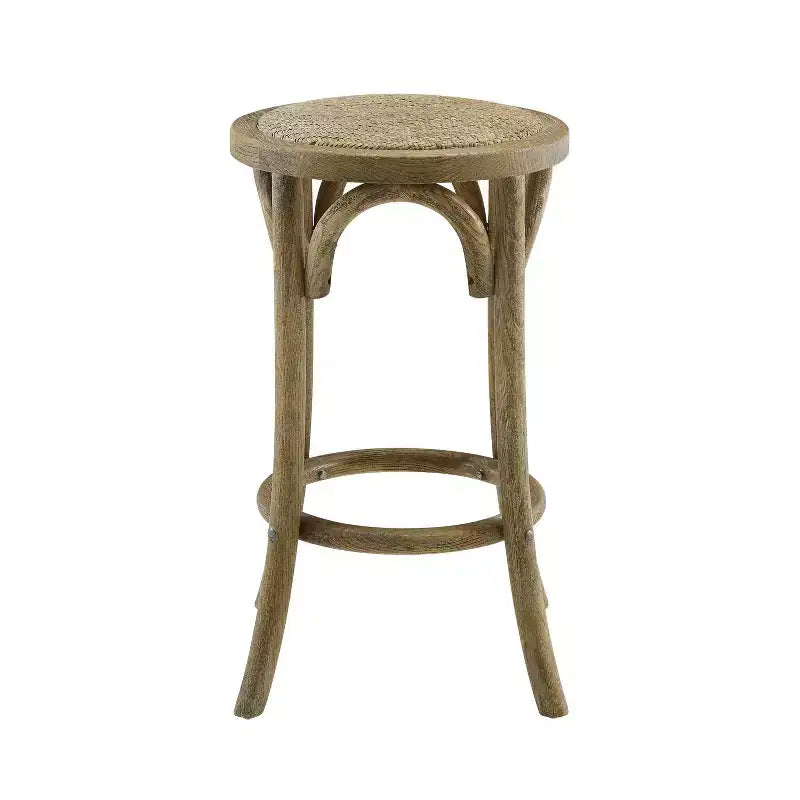 Tabouret de bar Rae Ratten sans dossier, hauteur comptoir - Linon