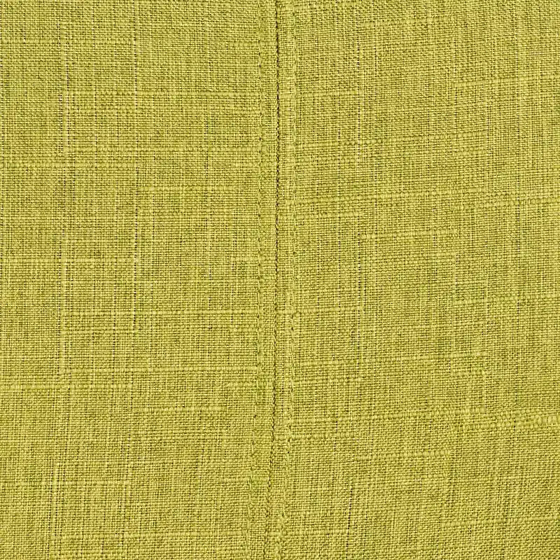Sedia da pranzo moderna di metà secolo in tessuto verde